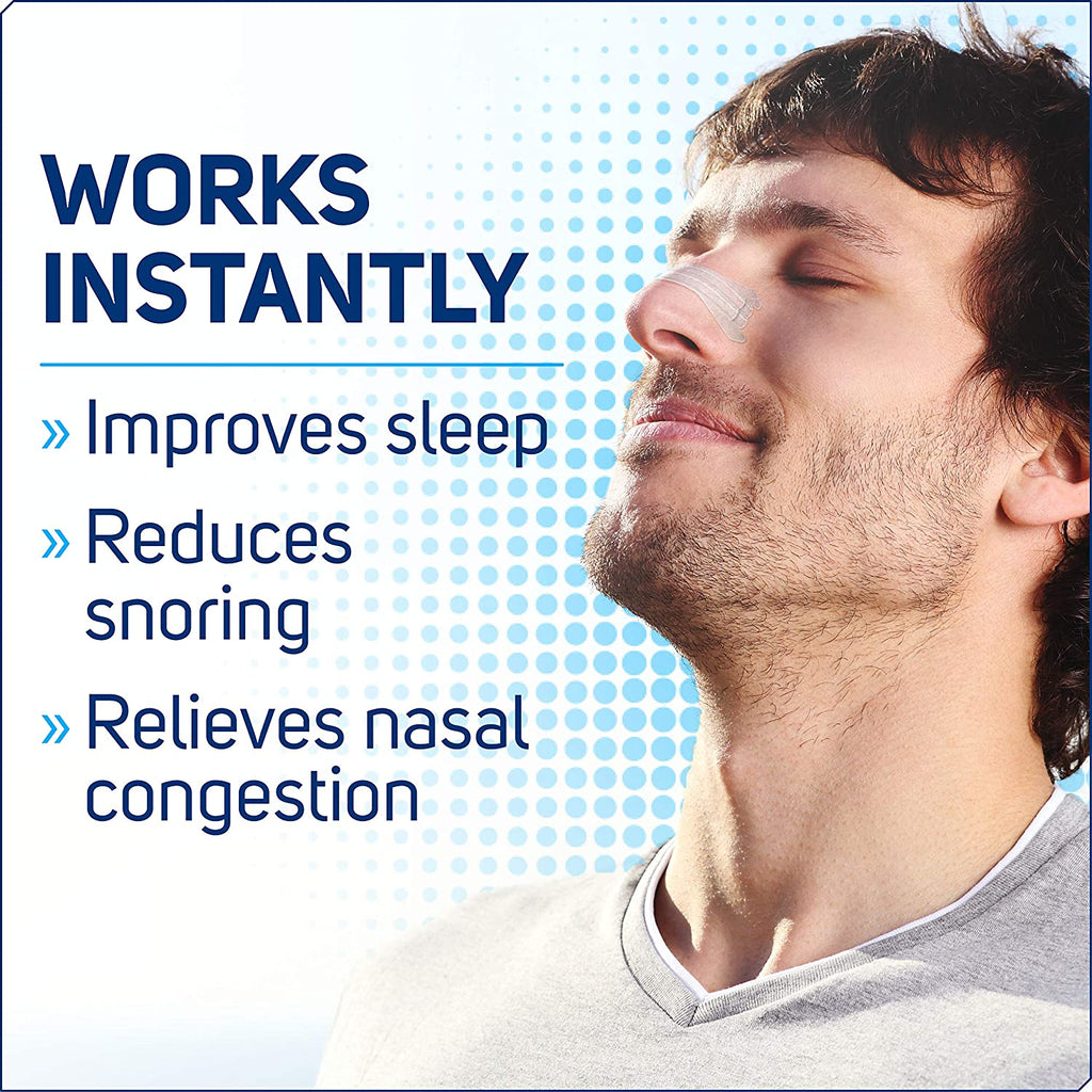 Works Instantly. Improves sleep, reduces snoring, relieves nasal congestion.