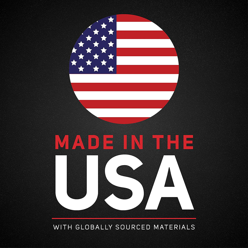 American Flag. Made in the USA with globally sourced materials